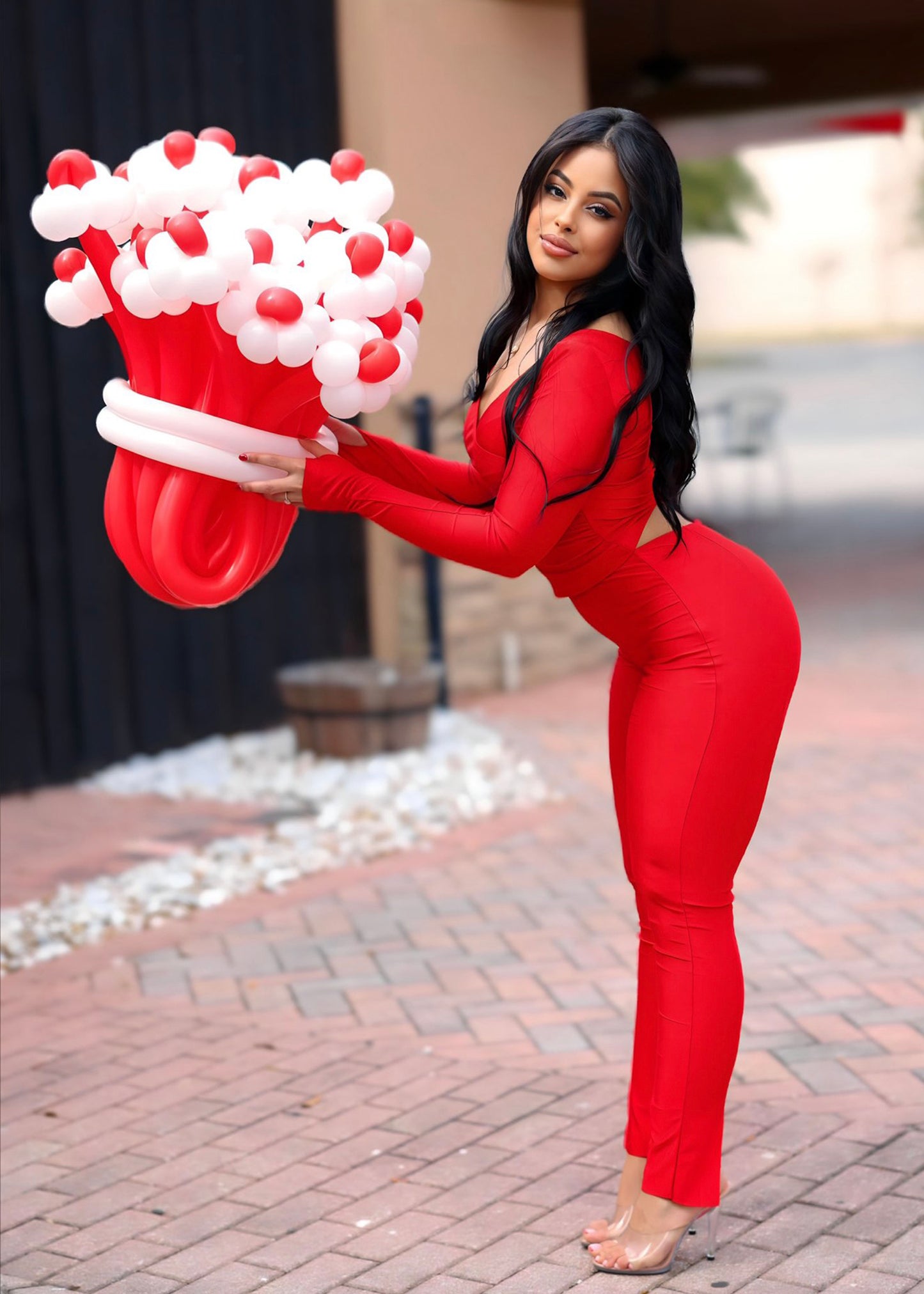 Flower Balloon Bouquet: Delivery & Pickup Available at Party Galore Tampa