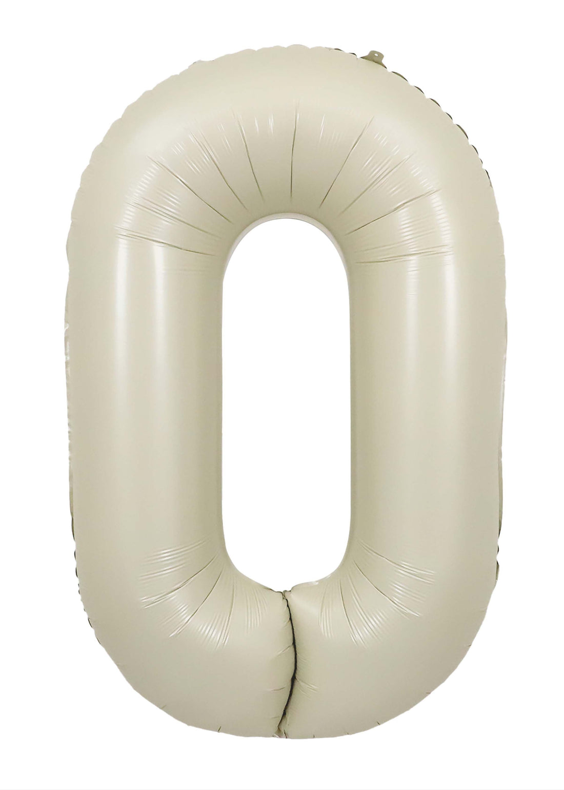 34 Cream Number 9 Foil Balloon