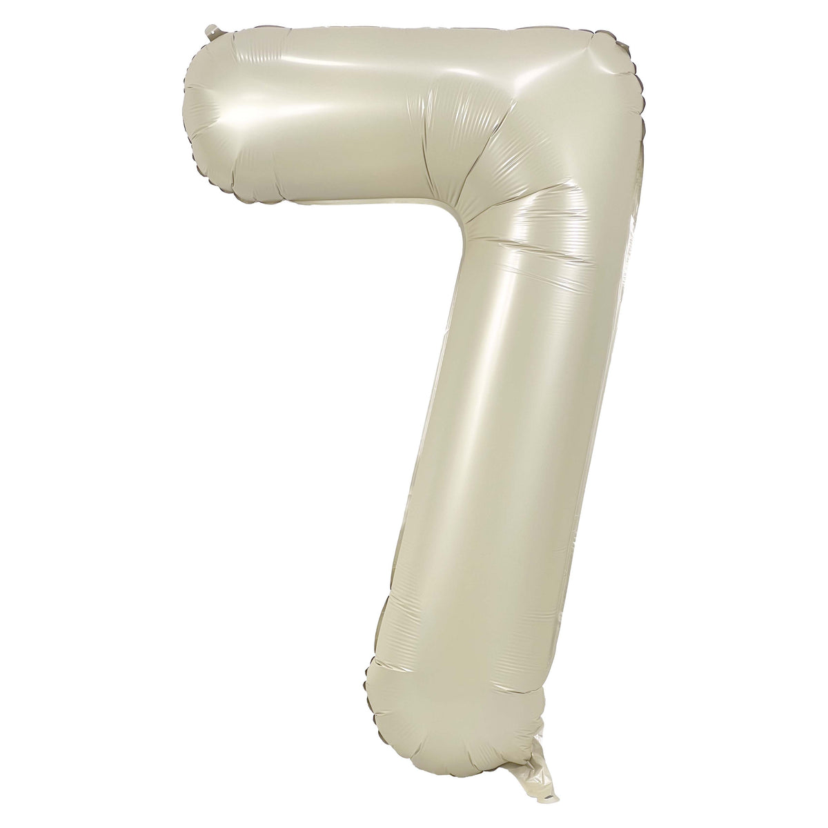 34 Cream Number 9 Foil Balloon