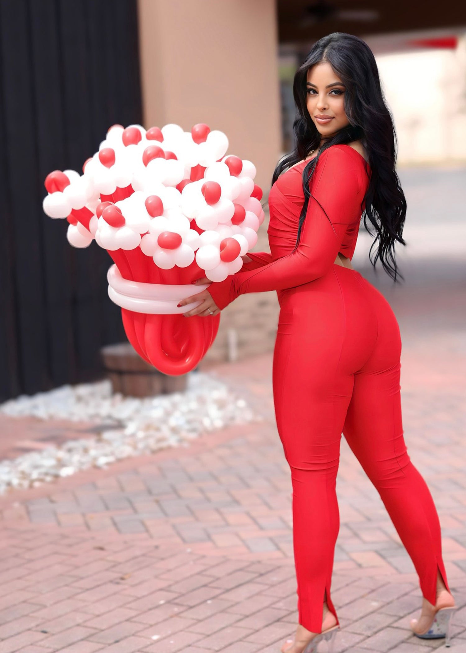 Flower Balloon Bouquet: Delivery &amp; Pickup Available at Party Galore Tampa