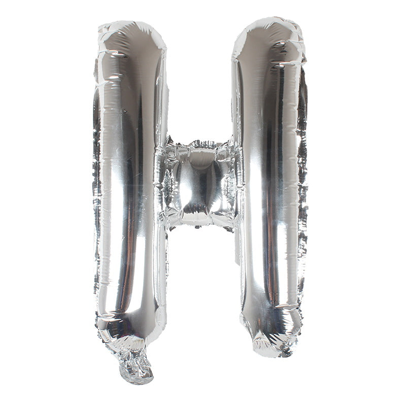 40-Inch Silver Latter A Foil Balloon
