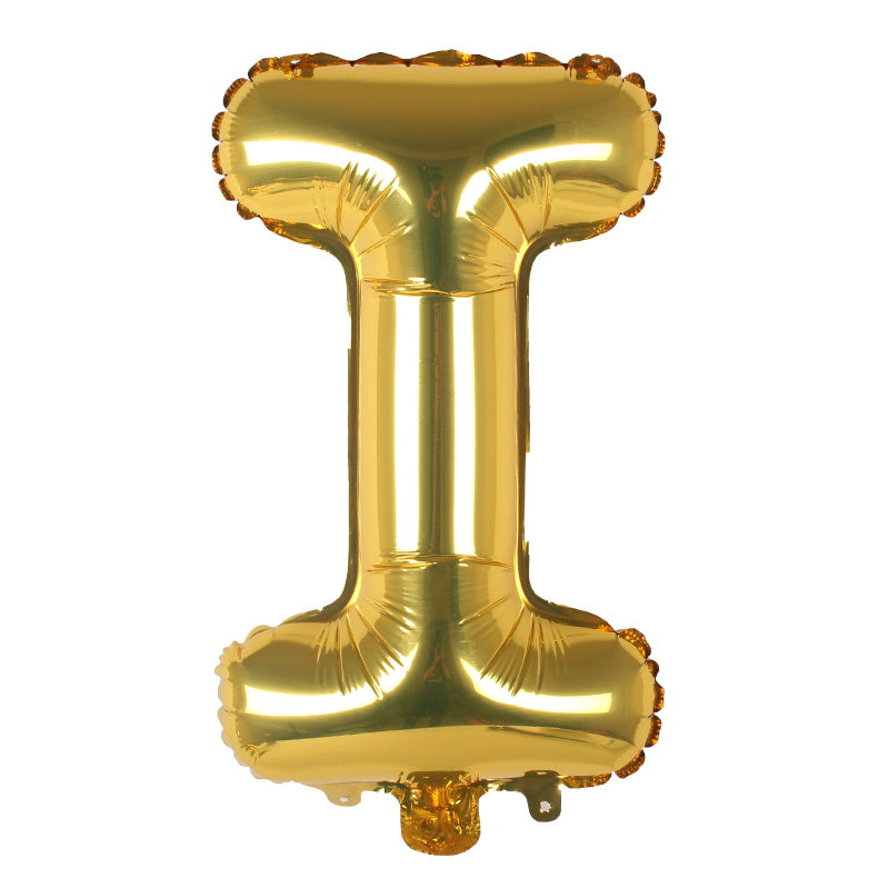 40-Inch Gold Letter Foil Balloon