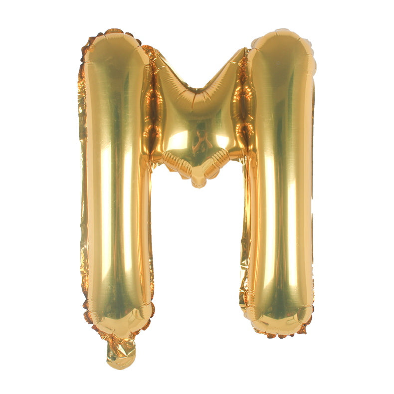 40-Inch Gold Letter Foil Balloon