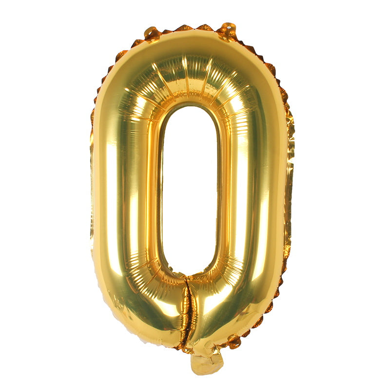 40-Inch Gold Letter Foil Balloon
