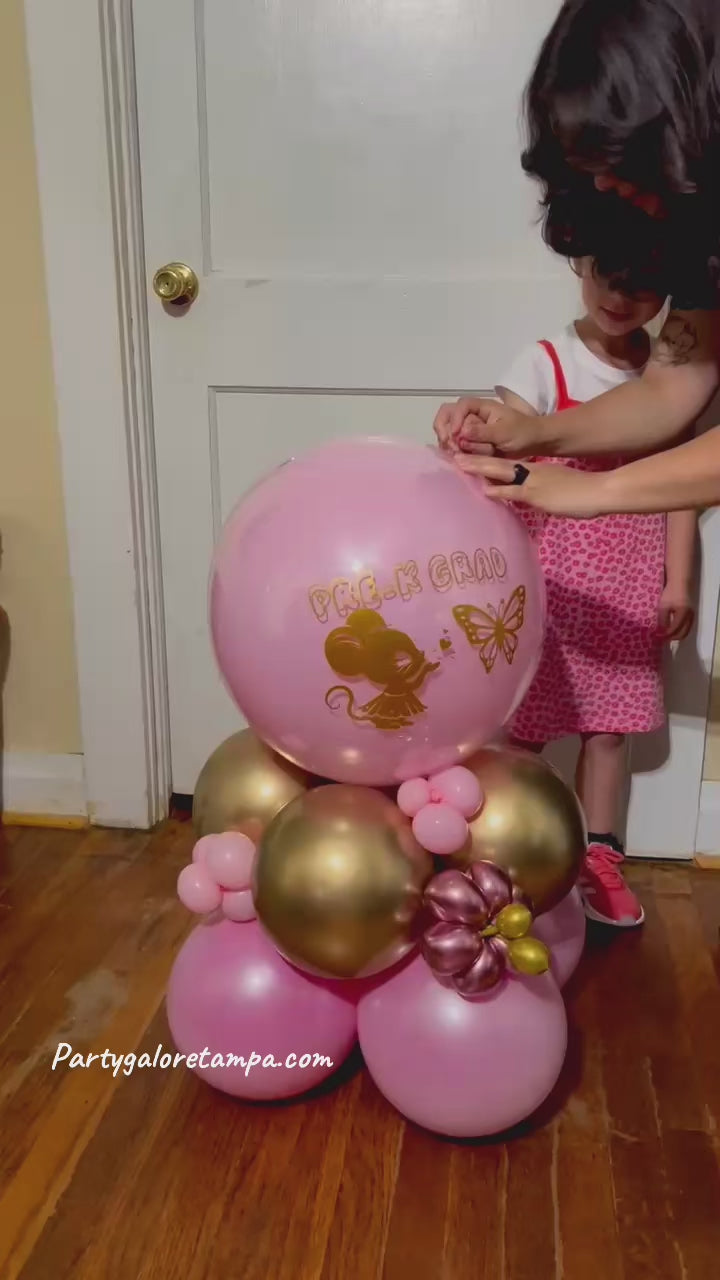 Money gift, money balloon bouquet for kids , graduation kids balloon bouquet 